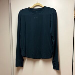 Nike One Classic Women’s Teal Blue Dri-Fit Performance Top